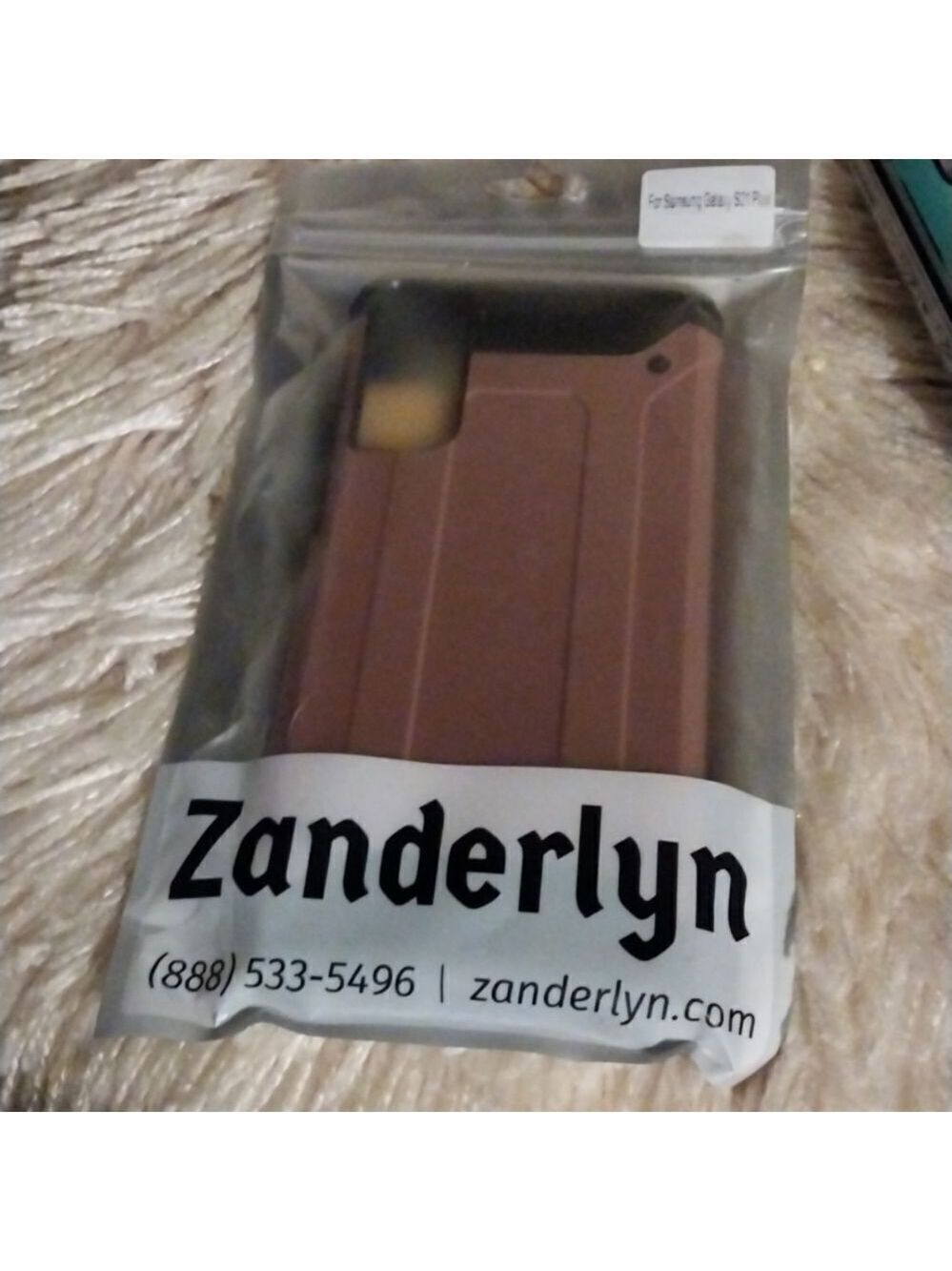 NWOT ZANDERLYN Samsung S21 Plus Case Rose Gold